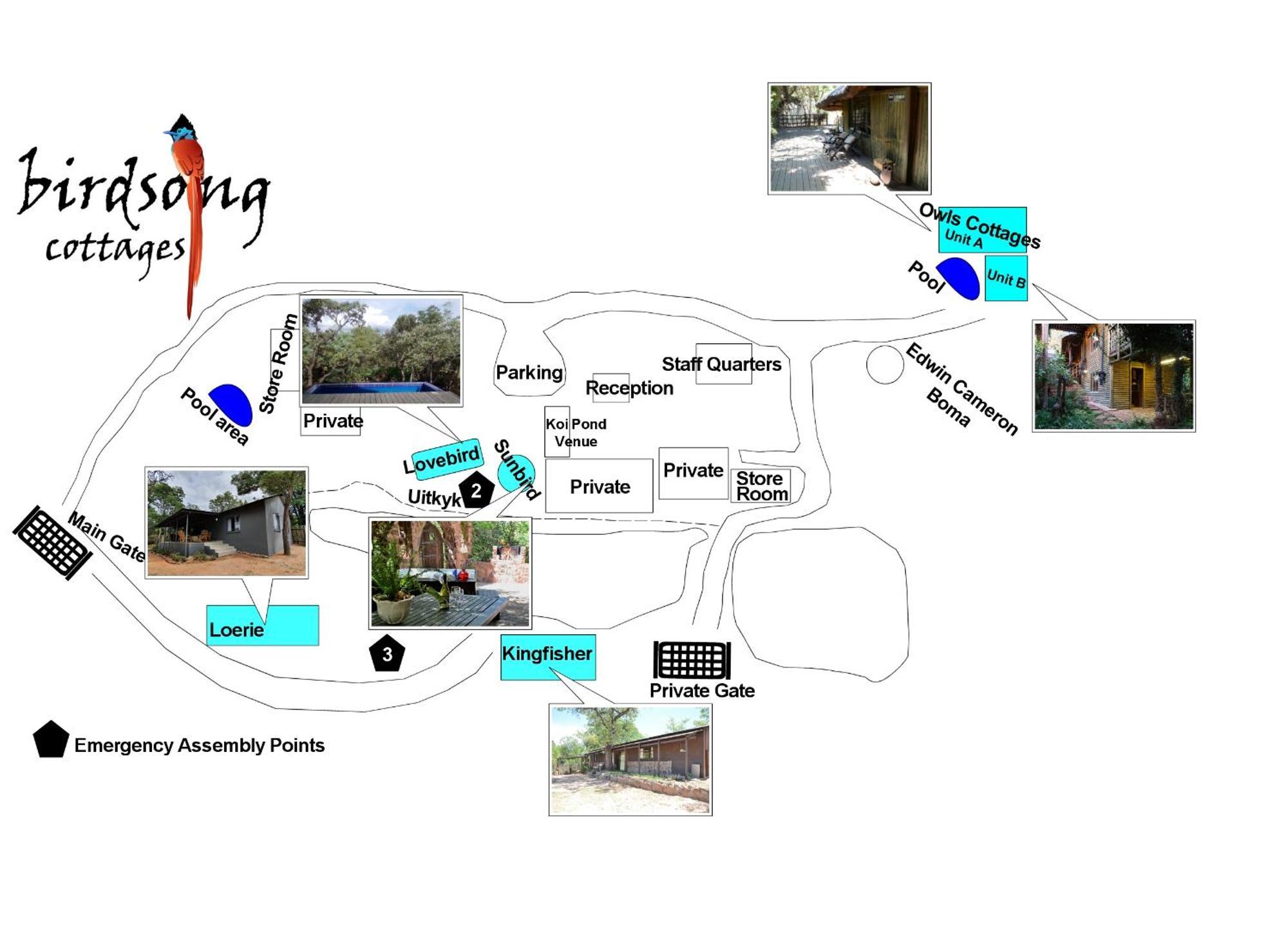 Birdsong Cottages Modimolle Bagian luar foto
